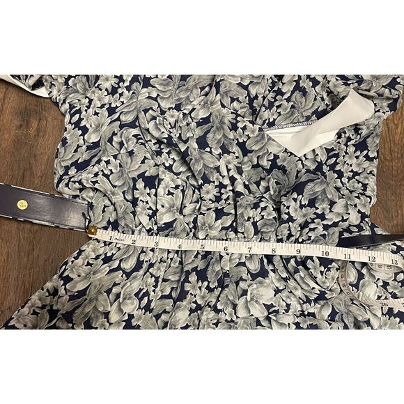 Liz Roberts Petite Vintage Lapels Cottagecore Prairie Dress - Picture 11 of 12